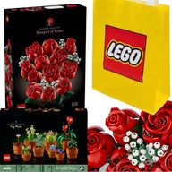 KYTICA RUŽÍ LEGO 10328 Darček na Valentína PRE JEJ IKONY RUŽÍ + TAŠKA + 10329