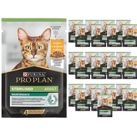 Purina Pro Plan Sterilizované kura v omáčke Mokré krmivo pre mačky 85 g