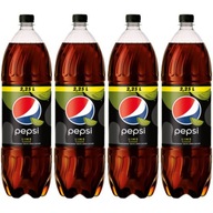 4x Pepsi Limetka 2,25l sýtený nápoj BEZ CUKRU PLN