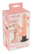 NATURAL PENIS VIBRATOR NA PRÍSAVKU 21 CM