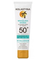 SUN Ochranný krém na tvár SENSITIVE SKIN SPF 50+, 50ml - KOLASTYNA