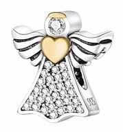 Strieborný prívesok Charms Angel of Love Anjel strážny