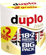 Ferrero Duplo White bars veľké balenie 20 kusov