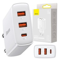 BASEUS NABÍJAČKA PRE IPHONE 2XUSB USB-C 30W PD 3.0