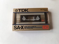 TDK SA-X 60 1985 Japonsko. NOVINKA 1 ks