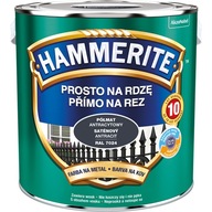 Hammerite antikorózna farba Antracit RAL 7024 pololesklá 2,5L