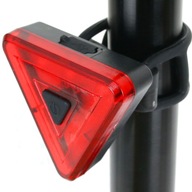 LED zadná cyklistická lampa 70 lumenov USB