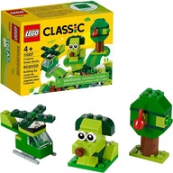 LEGO Classic 11007 Zelené kreatívne kocky