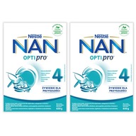 Nestle NAN 4 set 2x 650 g