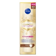 NIVEA Luminous630 CC krém proti zafarbeniu SPF30 03 Deep 40ml