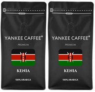 Kávové zrná 2kg 100% Arabica čerstvo pražená z kenskej pražiarne (2x1kg)