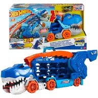 HOT WHEELS CITY MEGA TRANSPORTER T-REX VEĽKÉ VOZIDLO DINOSAUR SAINT A ZVUK