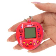 Hračka Tamagotchi, elektronická hra, 49 v 1, červená