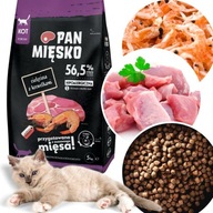 Pan Meat krmivo pre mačky Teľacie krevety S 5kg