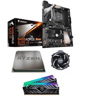 RYZEN 7 3800X + GIGABYTE B450 AORUS V2 + 16 GB 3200