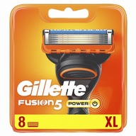 8x NÁPLŇ GILLETTE FUSION POWER BLADE