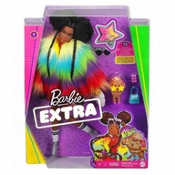 Kabát pre bábiku Barbie Extra Moda Rainbow Coat GVR04