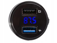 FM transmitter mp3 bluetooth nabíjačka 2x USB audio nabíjačka do auta