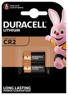 Duracell CR2 DL2 KCR2 ELCR2 3V FOTO batérie 2 ks