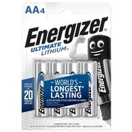 Batérie Energizer LR6 4BL Ultimate Lithium L91 AA Lithium Sticks