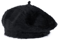 Crazy angora BERET Noblesný nadýchaný cz22304-10