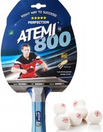 TENISOVÁ RAKETA PING-PONG ATEMI 800 LOPTIEK