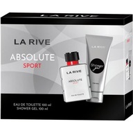 La Rive Absolute Sport Men set toaletná voda v spreji 100ml + gél pod P1