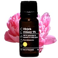 PRÍRODNÝ RUŽOVÝ éterický olej 5% BULHARSKO 10 ML AROMATHERAPY ECOSPA