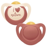 NUK For Nature latexový upokojujúci cumlík 6-18