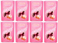 8 x Lindt Lindor JAHODOVÝ KRÉM JAHODOVÉ pralinky 200 g