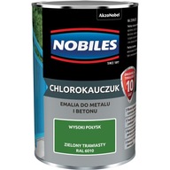 Nobiles Chlórkaučukový email na kov a betón Grass Green 0,9l