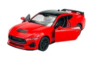 WELLY 2024 FORD MUSTANG GT RED 1:34 KOV NOVÝ MODEL 43836