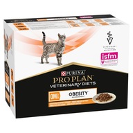 Purina PRO PLAN Veterinárne diéty OM Obezita 10x85g Kur