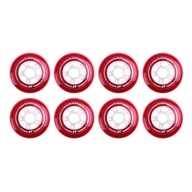 Kolieska Hyper XTR 90mm/84a White/Red 8 ks