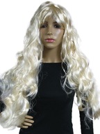 SVETLÁ BLOND Parochňa, VEĽMI DLHÉ VLASY, 90CM