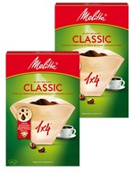 160 ks Melitta CLASSIC 1x4 papierové filtre na kávu