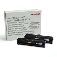 2x Xerox toner 106R02773 106R03048 3020 WC3025