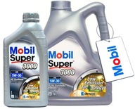 MOBIL SUPER 3000 XE 5W30 5L PRE TDI 4L+1L + ZADARMO