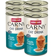 Animonda CAT Carny Cat Drink SET 6x140g – Tuniak