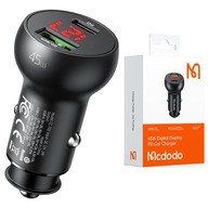 MCDODO AUTONABÍJAČKA USB/USB-C PD 45W LCD