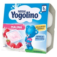 Nestlé Yogolino mlieko a ovocný dezert malina po 6 mesiacoch 400 g