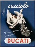 Chladnička MAGNET 6x8 DUCATI CUCCIOLO RETRO