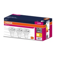 3x VALUE LED GU10 LED žiarovka 6,9W 827 575lm OSRAM