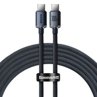 SILNÝ KÁBEL USB-C RÝCHLO NABÍJANIE BASEUS TYP-C PD KÁBEL 100W QC 5A 1,2m