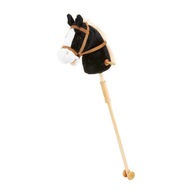 Hobby Horse mäkká konská hlava kôň na palici vzdychá 93 cm cvalom znie plyšovo