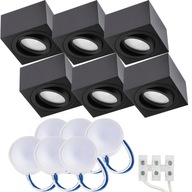 6x Prisadená HALOGÉNOVÁ LED TRUBICA + LED 5W