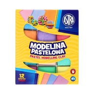 Modelovacia hmota 12col pastel Astra 304118007