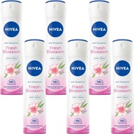 NIVEA ANTIPERSPIRANT PRE ŽENY FRESH BLOSSOM SPREJ 6*150ml