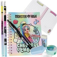 MONSTER HIGH SCHOOL DARČEKOVÝ SÚPRAVA POUZDRO NA PEČNÍK PRAVIDLO CERUŽKY NA ZÁPIS