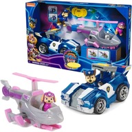 PAW PATROL MIGHTY MOVIE SKYE CHASE SET 2V1 VOZIDLÁ POSTAVY PRE DETI